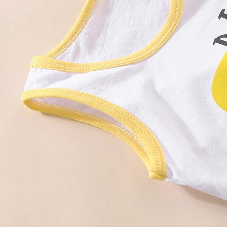 Children Sets Kids Clothes Baby Girls Boys Vest Suit Summer Children's Clothing Baby Cotton T-shirts Shorts Tank Top Sleeveless
