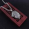 Necklace Retro Male Lion Head Domineering Hip Hop Literary Style Men's Pendant