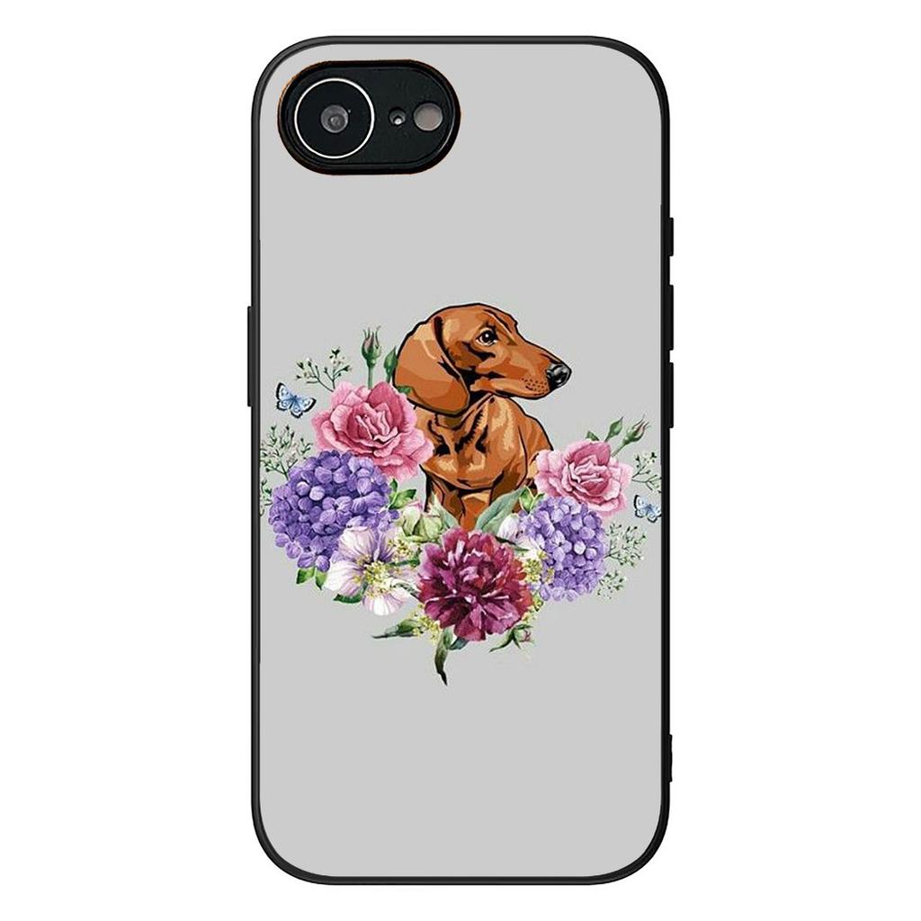 Dachshund Pet Animal Dog Cover for Apple iPhone 16 17 Air 14 15 Pro Max Plus 16+ 16E 14+ ProMax Casing Coque Case