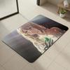 Anime V-Violet E-Evergarden Floor Mat Diatomite Bath Mat, Quick Dry, Absorbent, Multi-Scene Mat