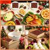 20pcs Disposable Napkins with Snowflake Pattern Print for Wedding,Parties,and Daily Use for Thanksgiving Fall Christmas Table Decoration