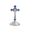With Stand Zinc Zinc Alloy Cross Ornaments Religious Plated Gold Statue Church Cross Ornaments  Home Decor