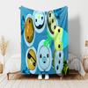 1pc Blanket The Octonauts2 Print Design, Lightweight Blanket for Sofa, Bed- Soft &Warm, Gift for All Seasons Like Christmas, Halloween