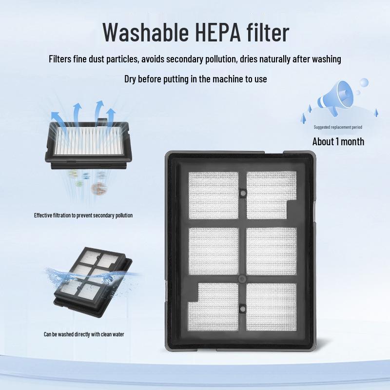 Compatible Accessories for iRobot Max 705: Edge Brush, Filter, Roller, Cloth, Dust Bag