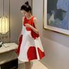 Vest Women's Summer Dress Sleeveless Round Neck Above The Knee  Home Dating Party Daily Wear