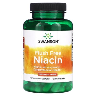 Flush-Free Niacin, 500 mg, 120 Kapseln