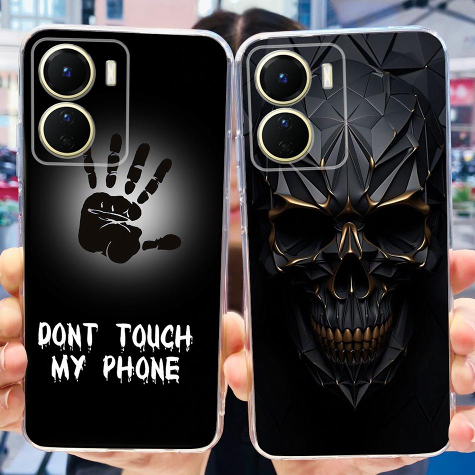 For Vivo Y16 Case Vivo Y56 5G V2225 Fashion Pattern Soft Silicone TPU Cover For Vivo Y16 Y 16 4G V2204 V2214 Phone Cases