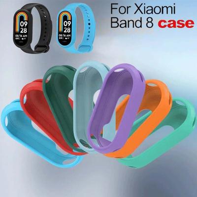 Funda de Silicona TPU para Reloj para Xiaomi Band 8 9 funda Carcasa Protectora Para Xiaomi Band 8 Funda de Pulsera Inteligente Para Mi Band8 Accesorios