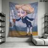 The Boring Blue Boy Pattern Home Decor Tapestry, Wall Hanging, Decorative RV Wall Cloth.SGT0917533