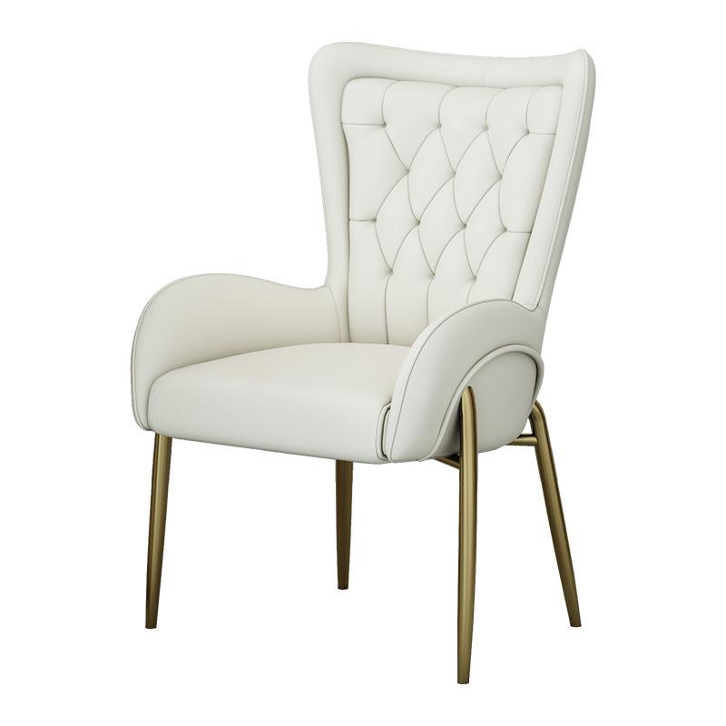 Dining chair modern simple desk chair leisure home chair Restaurant Hotel armchair makeup chair