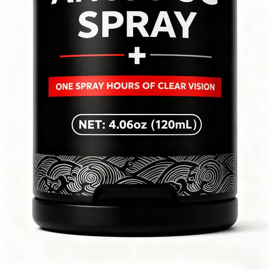 Car Anti-Fog Spray 120ml Rain-Proof Automotive Interior Cleaning Mist Long-Lasting Glass Anti-Fog Spray For Goggles Rearview