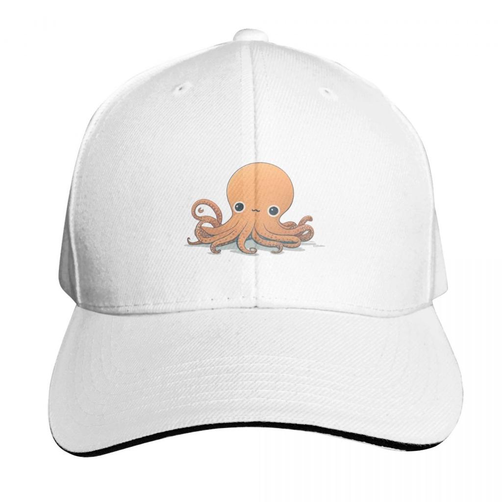 Kawaii Chibi Cute Octopus Baseball Cap Beach Bag Sunscreen Winter Hats for Unisex Hat Baseball Cap Women Unisexs