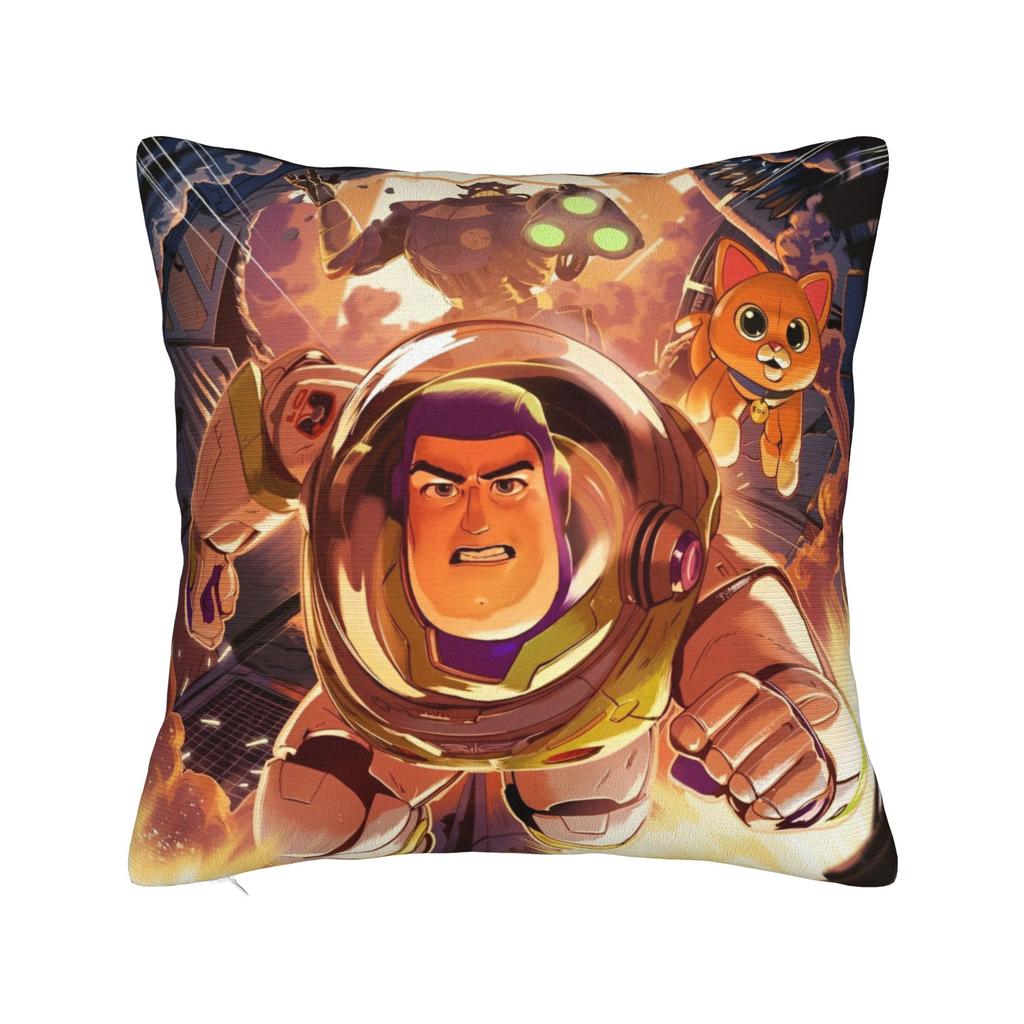 Digital painting of Woody from Toy Story 4 Square Pillow Case Cushion Cover Zippered Decor Pillowcase for Living Room 45x45cm