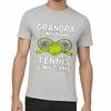 Street Wear Unisex O Neck tshirt Oversized Grandpa Is My Name Tennis Is My Game Fashionable Unisex Tshirt summer cotton teeshirt Unisex