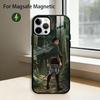 Anime Attack on Titan Phone Case For iPhone17,16,15,14,13,12,11 Plus,Pro Magnetic with Magsafe Wireless Charging