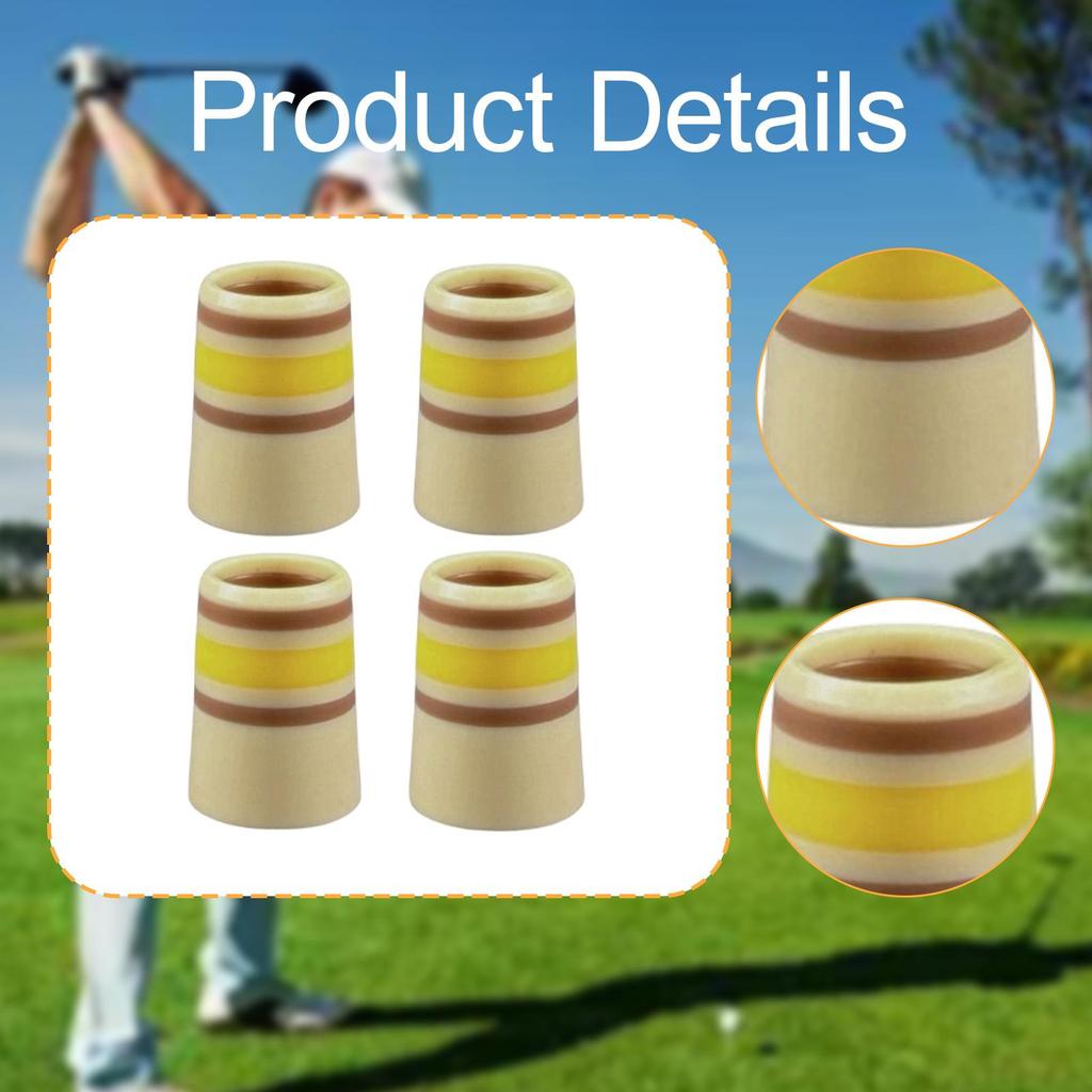 Golf Shaft Ferrule Tapered Tip End Cap Cover Golf Accessories Sports Equipment for Iron Club Maintenance