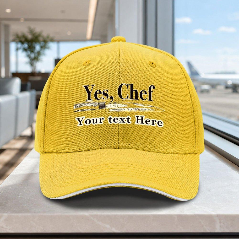YesChef Chefs Knife Adjustable Baseball Cap Lightweight Unisex Printed Hat