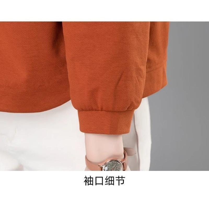 Reißverschluss Sweatshirt Damen Locker Falsche Tasche Oberteil Lässig Revers Einfarbig Vielseitig Unterhemd