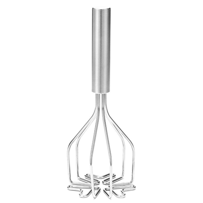 Kitchen Potato Crusher Tool Stainless Steel Potato Masher Manual Fruit Vegetable Pressure Mud Machine Kitchen Food Crusher
