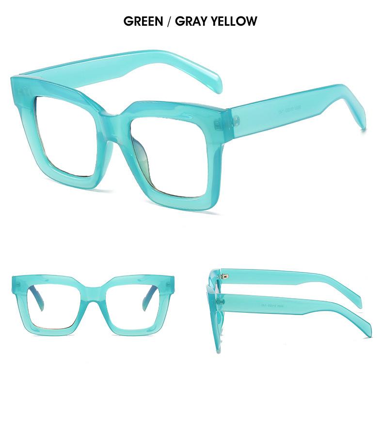 Reading Eyewear Female Presbyopic Oversized to Optics 0 Lens Transparent Ladies celebrity Square Fashion New Clear Rectangular Trendy +6.0