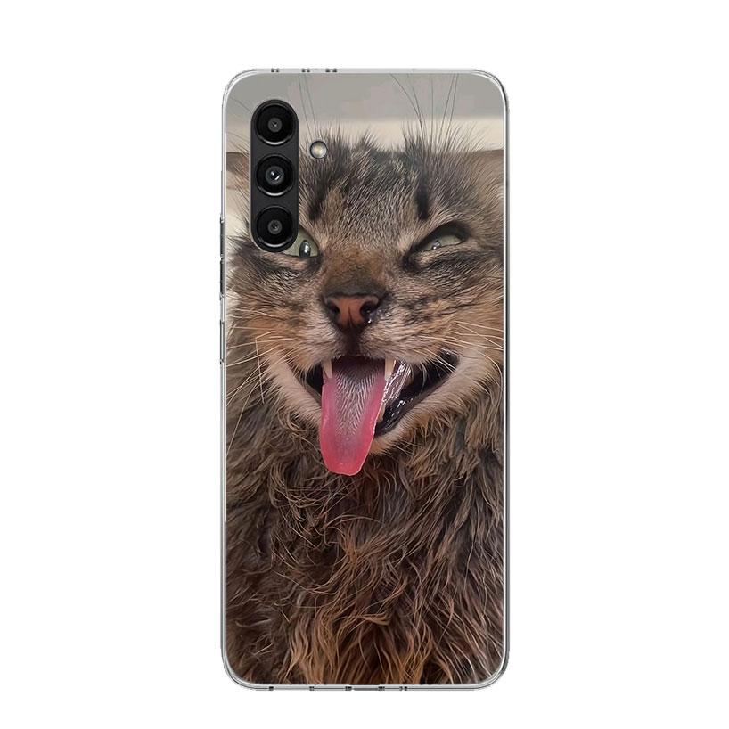 Pet Cat Funny Memes Phone Case For Samsung Galaxy A16 A14 A15 A13 A56 A54 A55 A53 A26 A24 A25 A23 A36 A34 A35 A33 A05S A04S A03S