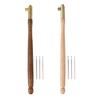 Tambour Hook Embroidery Beading Tools Set 0.7mm/1.0mm/1.2mm Sequin Beads Set Wooden Handle Tambour Beading for Sewing Knitting