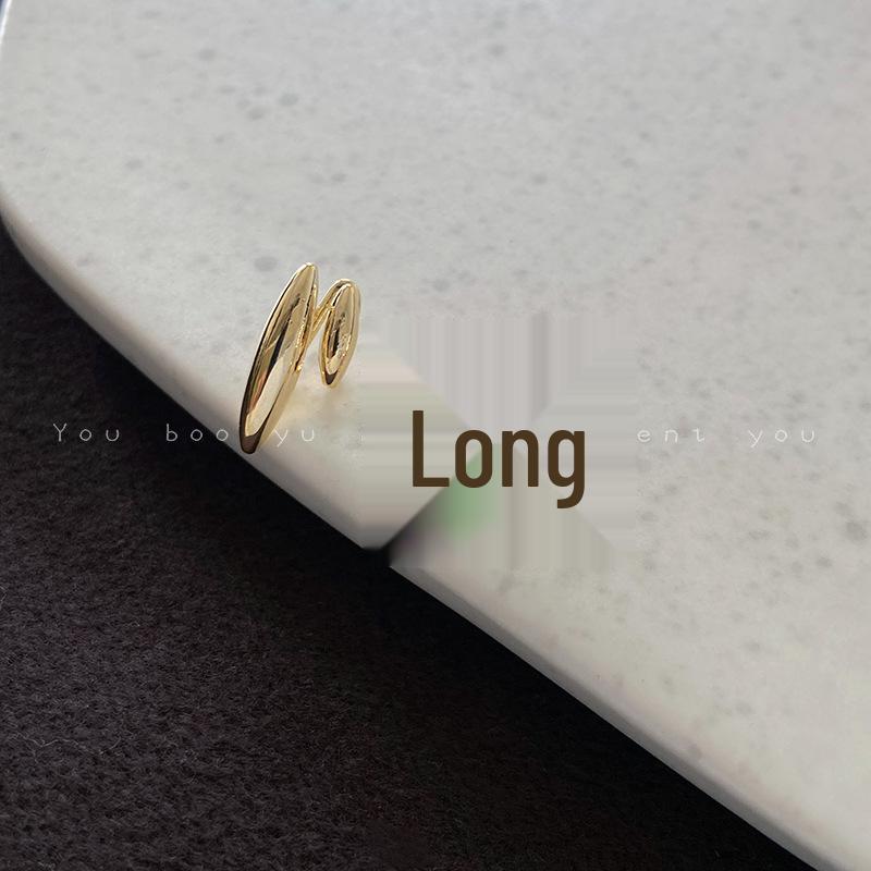 

Уникальные металлические серьги-пусеты в виде капли воды для женщин - Минималистичные нишевые дизайнерские украшения