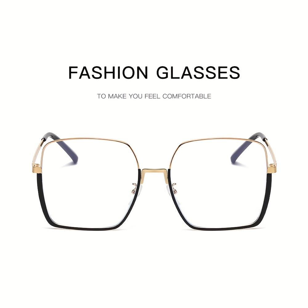 1Pcs New High-End Metal Frame Women'S Fashion Day And Night Dual-Use Photochromic Sunglasses Anti Blue Light Glasses