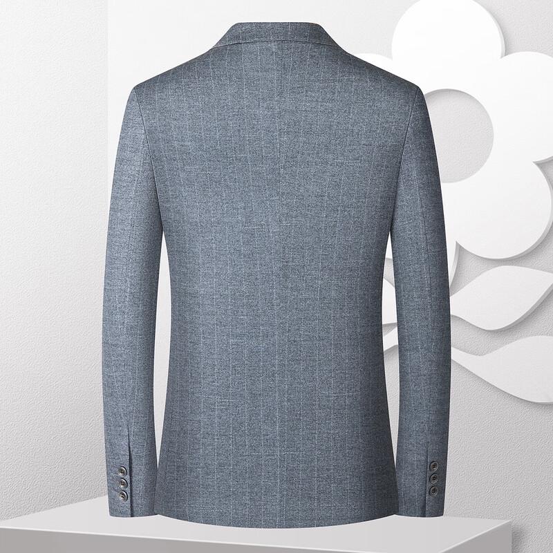 MONTAGUT Men's Plaid Business Casual Suit Jacket