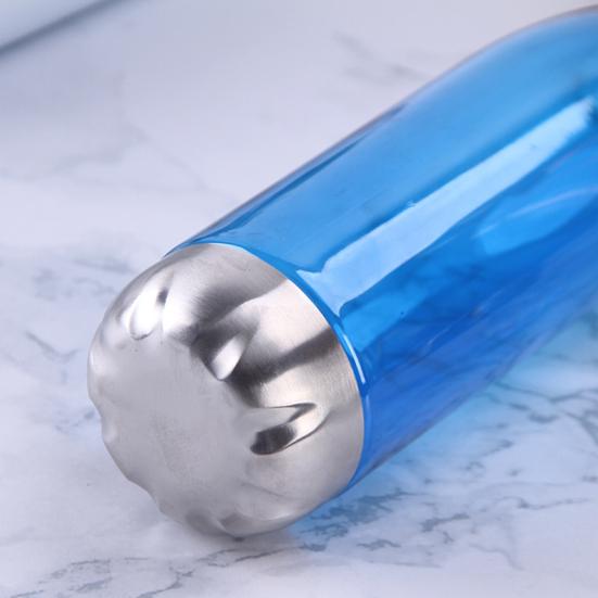 Plastic Sports Kettle Large Capacity Fitness Coke Bottle Transparent Water Cup