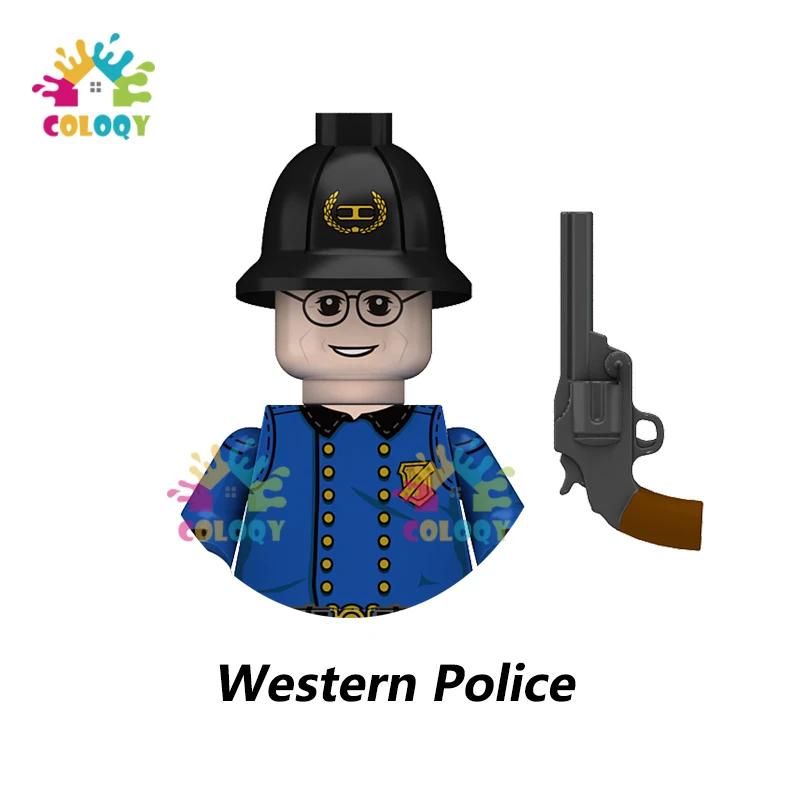 Kinderspielzeug Amerikanischer Cowboy Bausteine 4 Seiten Bedruckt Komplette Mini Actionfiguren Spielzeug Für Kinder Geburtstage Geschenke