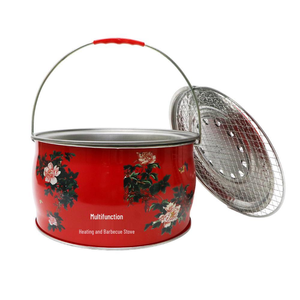 Colorful Thickened Brazier - Ideal for Housewarming, Weddings & Charcoal Heating