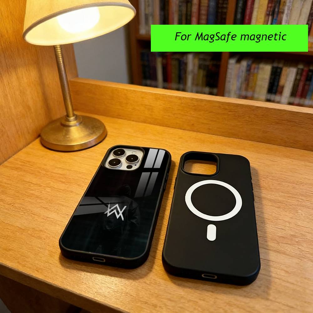 Alan Olav Walker Phone Case For iPhone17,16,15,14,13,12,11 Plus,Pro Magnetic with Magsafe Wireless Charging