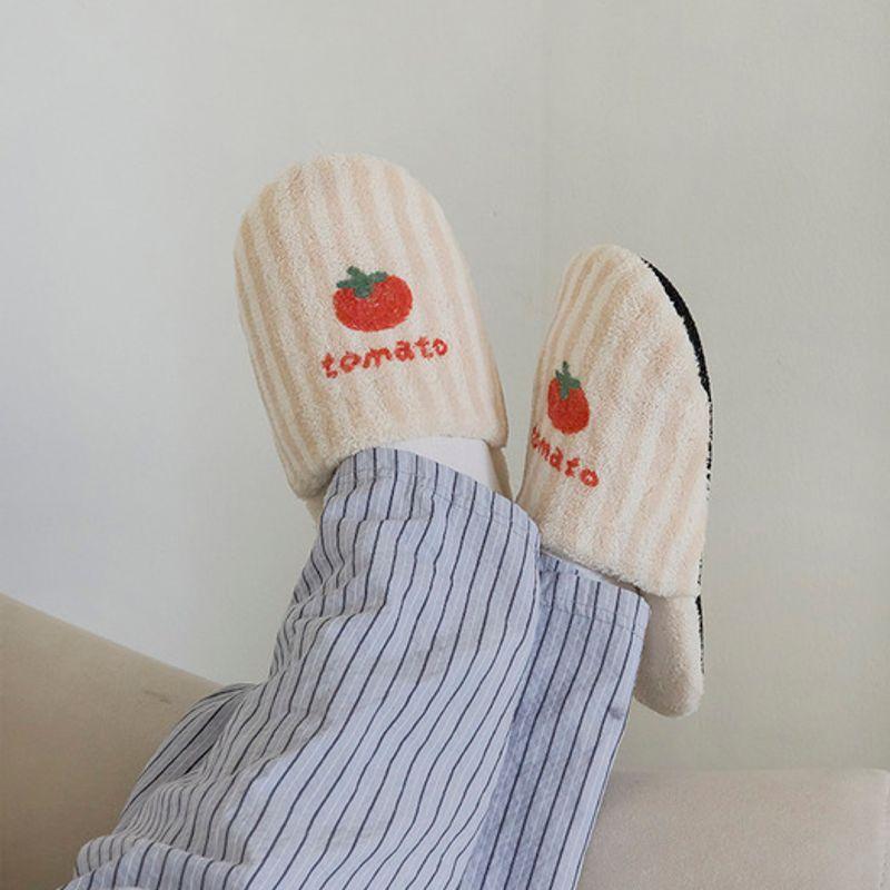 RUGUM Rolling Tomato Fogni Living Room Slippers