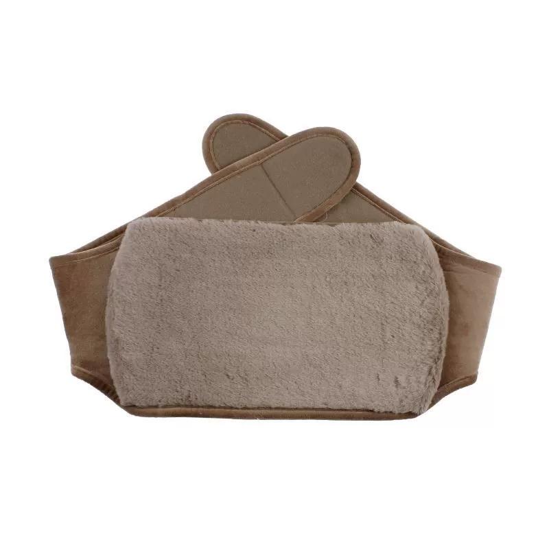 Extra-Large, Large-Capacity 9-Liter Water-Filled Hot Water Bag, Imitation Rabbit Fur, Large Pvc Water-Filled Waist-Protecting Hot Compress Warm Water