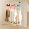 6 Clips Folding Clothes Hangers Non-slip Lightweight Travel Clothes Clips Easy To Use Windproof Portable Clothes Drying Rack