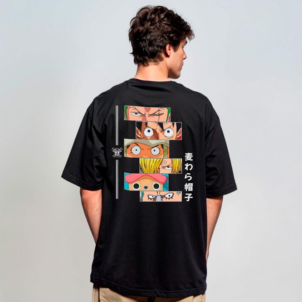 ONE PIECE Japanese Anime Men Women Summer T-shirt Oversized Retro Print Short Sleeve Casual Comfortable Oversized Harajuku Y2k