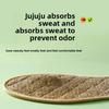 Mugwort Cotton And Linen Anti-odor Insoles Soft Soles Strong Sweat Absorption Breathability And Deodorization