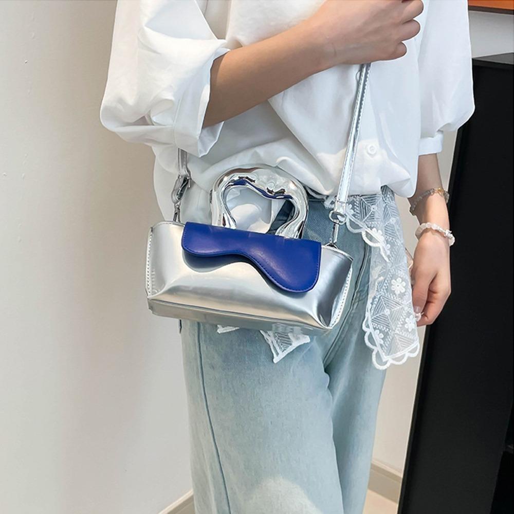 Elegant PU Leather Shoulder  Bag Waterproof Women's Handbag Square Crossbody Bag  Outdoor