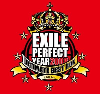 CD EXILE  EXILE PERFECT YEAR 2008 ULTIMATE BE RZCD462002  2009 Japan Japanese PopRock Used