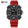 OFNS Luminous Waterproof Quartz Watch - Fashionable Men's and Women's Simple Design with Japanese Movement.