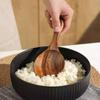 Wood Rice Spoon Wooden Kitchen Spoon Rice Paddle Scoop Ladle Tablespoon Big Serving Spoon Tableware Kitchen Utensils