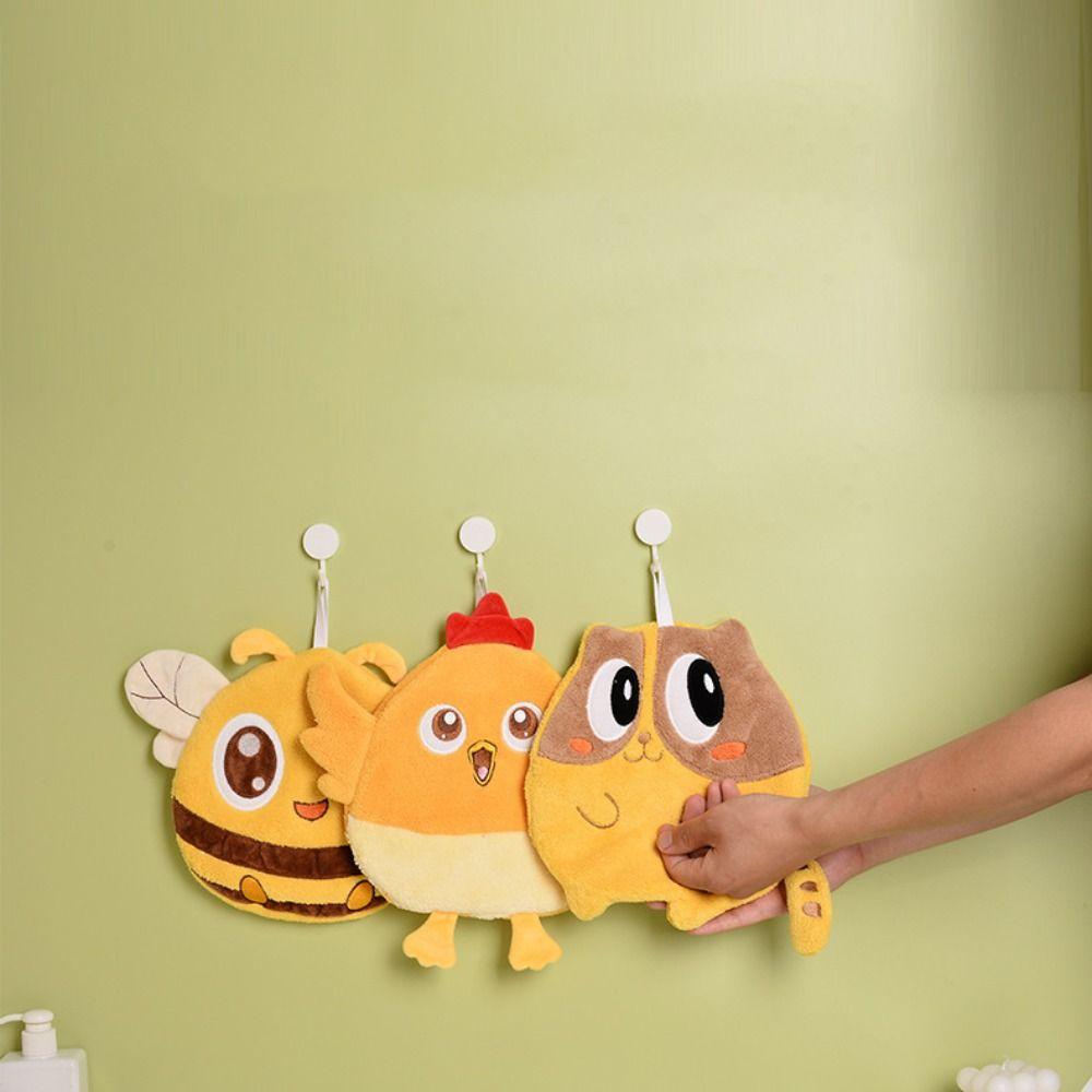 Cute Animal Handkerchief Towel Cartoon Children's Handkerchief Shower Towels Bath Towel  Kitchen