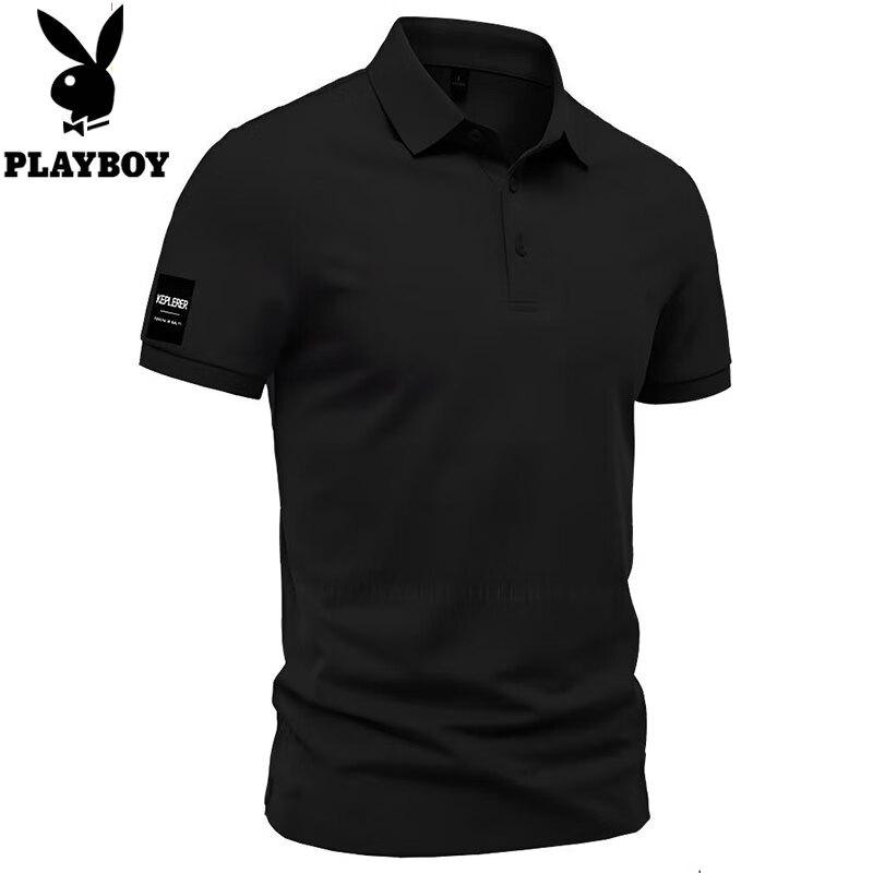 

PLAYBOY Men s Summer Slim Fit Polo Shirt M