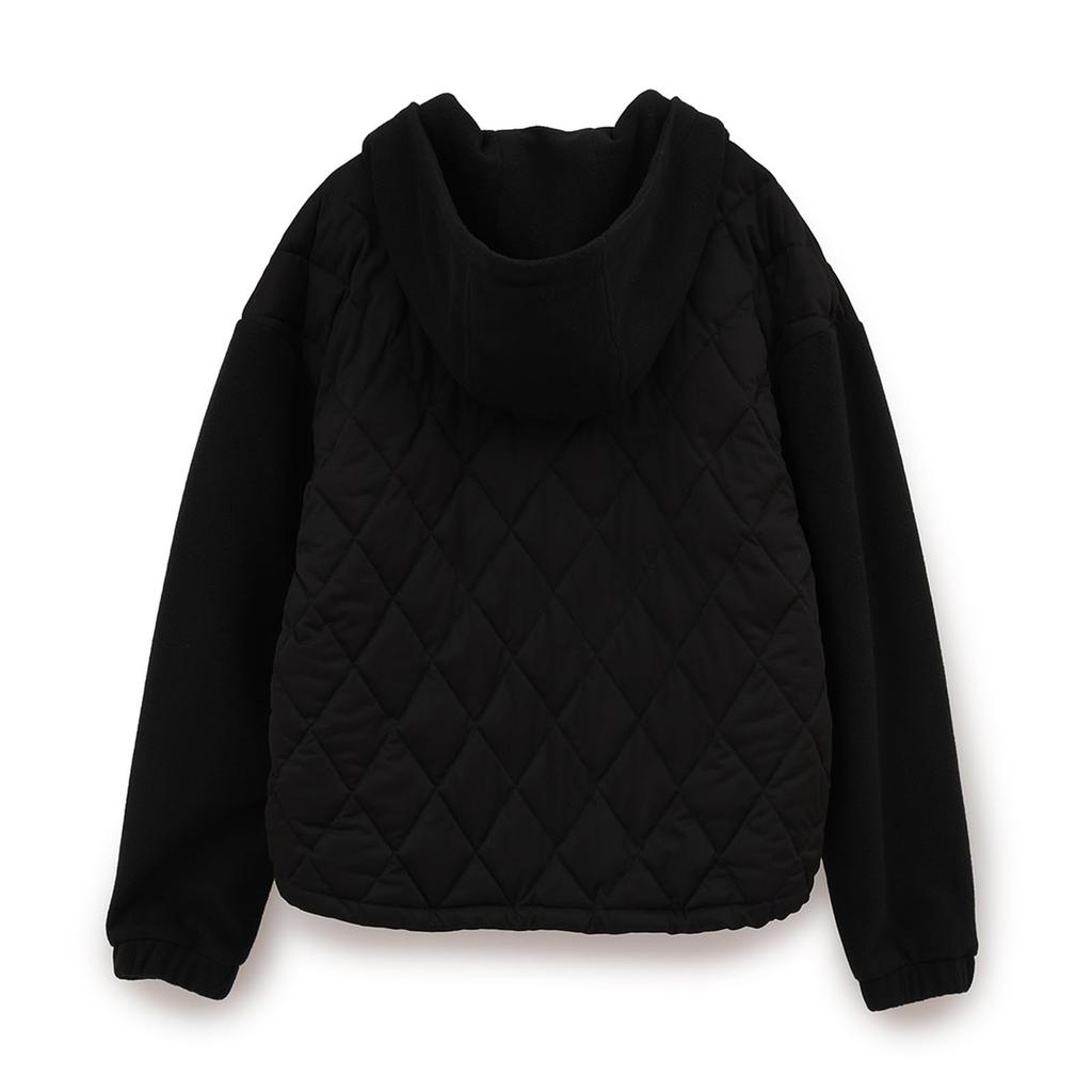 Water Repellent Full Zip Filled Parka Outerwear Golf C23215204 S [Callaway] Women's (Star Stretch Stretchable/Windproof) / / 1010_Black