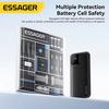 Essager 22.5W 20000mAh PowerBank PD Fast Charger with Two Cables Portable 10000mAh External Battery For iPhone 16 Xiaomi Samsung