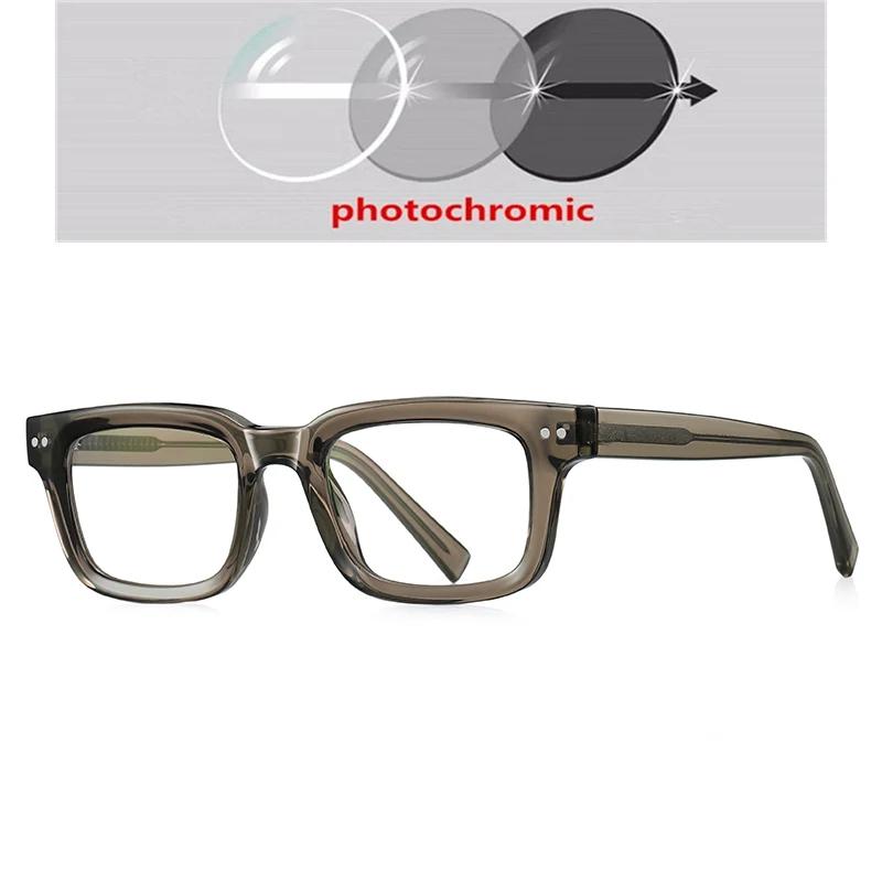 Blue Light Blocking Small Square Prescription Glasses For The Nearsighted TR90 UV400 Shortsighted Eyeglasses 0 -0.5 -0.75 To -6.