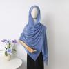 Spot Thin Solid Color Polyester Cotton Monochrome Sprinkled Gold Small Sequins Scarf Women'S Bag Headscarf Shawl Xiyin