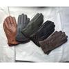 Sheepskin Gloves Thin Lined With Fleece Warm Winter Women Men Daily Use