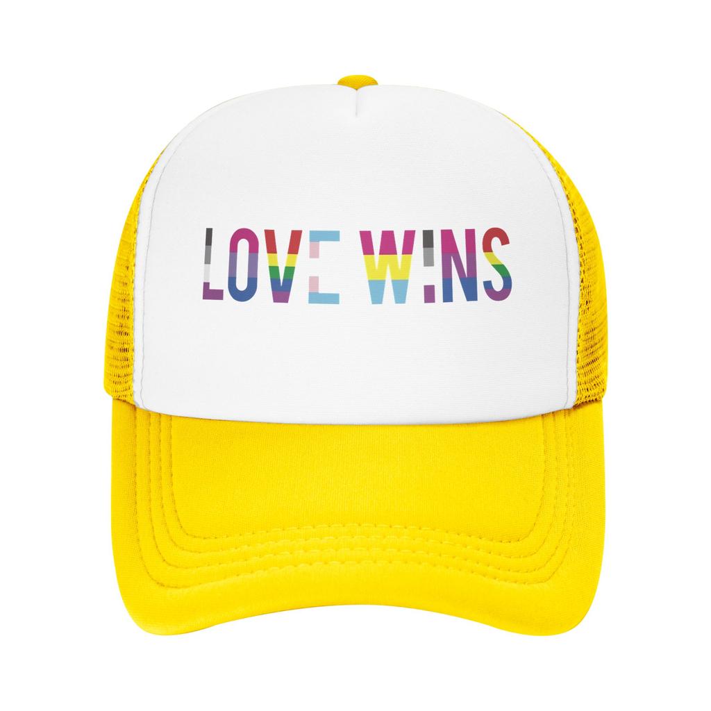 LGBT Driver LGBT Pride Trucker Caps Adult Sport  Mesh Baseball Cap Summer Breathable Fishing Hat